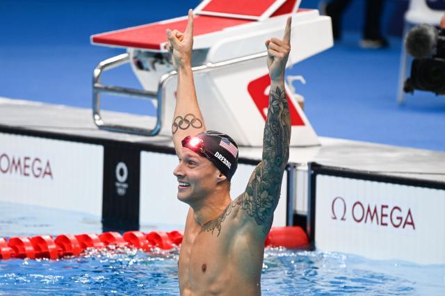 欧冠现场竞猜-美国游泳队的新“大腿”！德雷塞尔单届5金比肩菲鱼